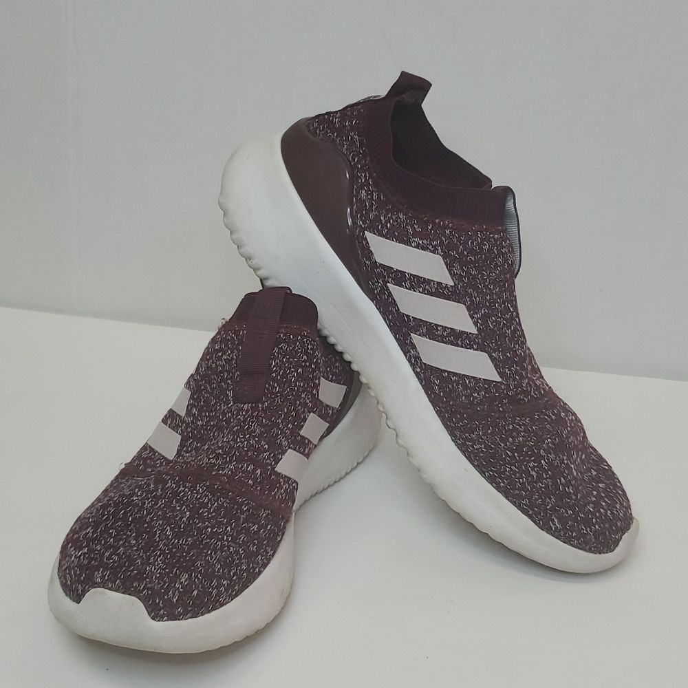 Adidas Cloudfoam Ultimafusion Lace-free Sneakers Women’s Size 8 - Picture 3 of 8